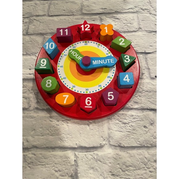 Melissa & Doug Toys Melissa And Doug Shape Sorting Clock Toy